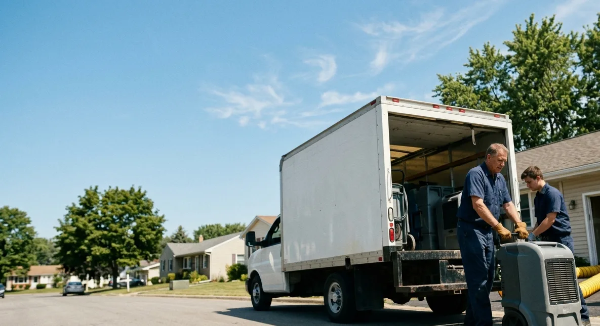 Water Damage Cleanup in Waggoner, IL near me